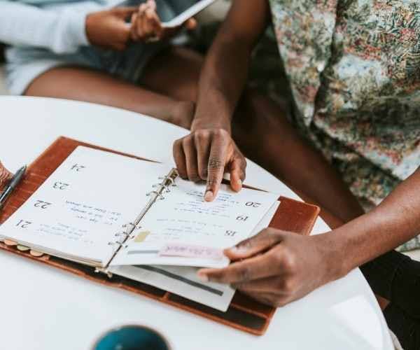 Keeping aligners organized at home with labeled cases